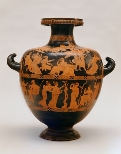 Czerwonofigurowe hydria autorstwa Medias Painter, Ateny, ok. 420-400 pne (ceramika) autorstwa Greek